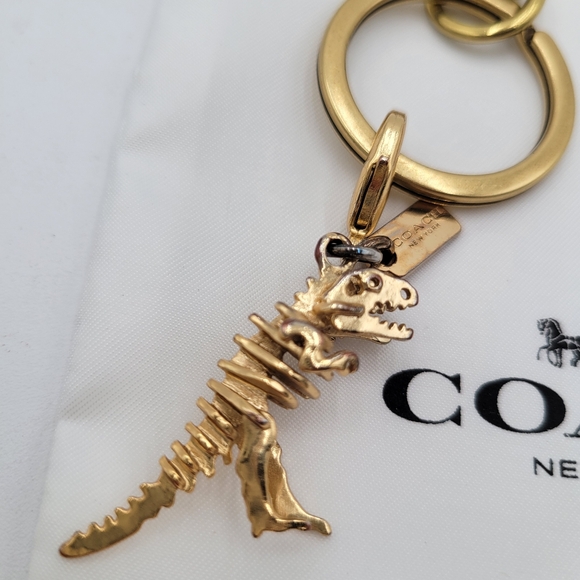 Coach "Rexy" Key Ring /Bag Charm - Picture 2 of 6